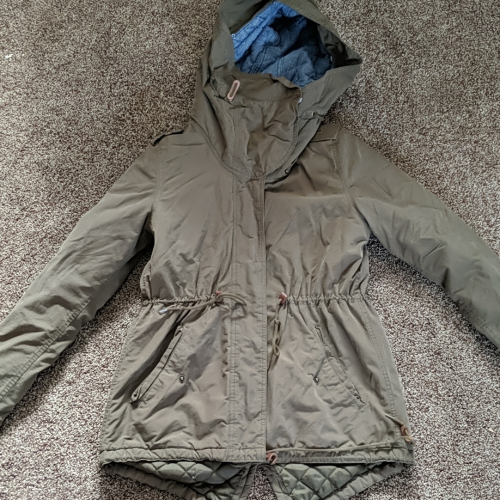 Obey Propaganda Lined Jacket Olive Green
